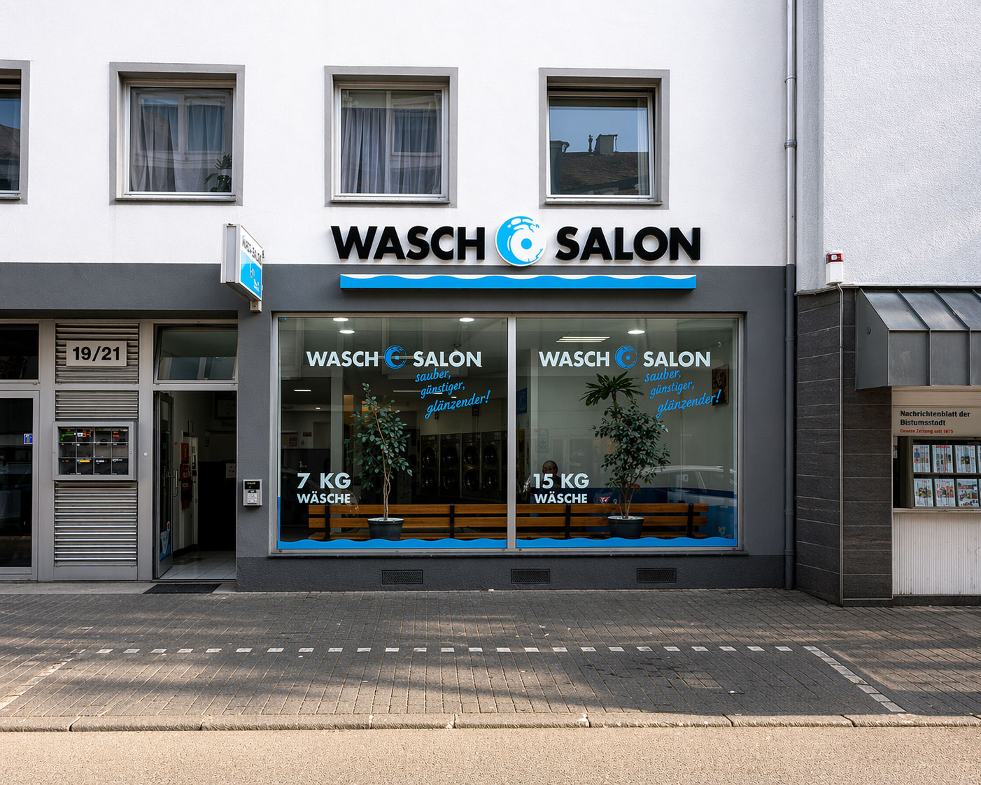 Waschsalon Brückenstraße Innen