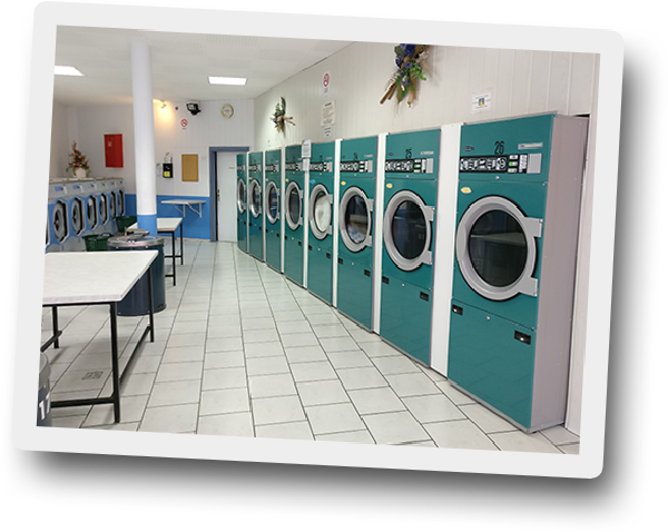 Waschsalon Brückenstraße Maschinen