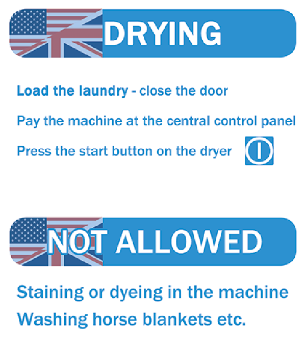 Drying Instructions Brückenstraße