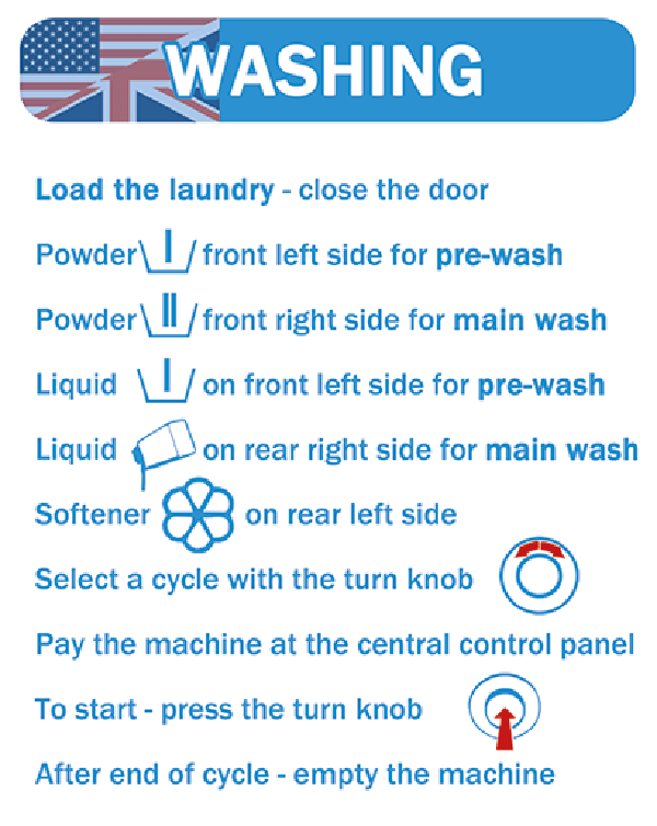 Washing Instructions Brückenstraße