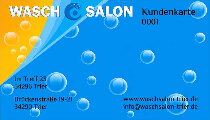 Wasch Salon Trier Kundenkarte
