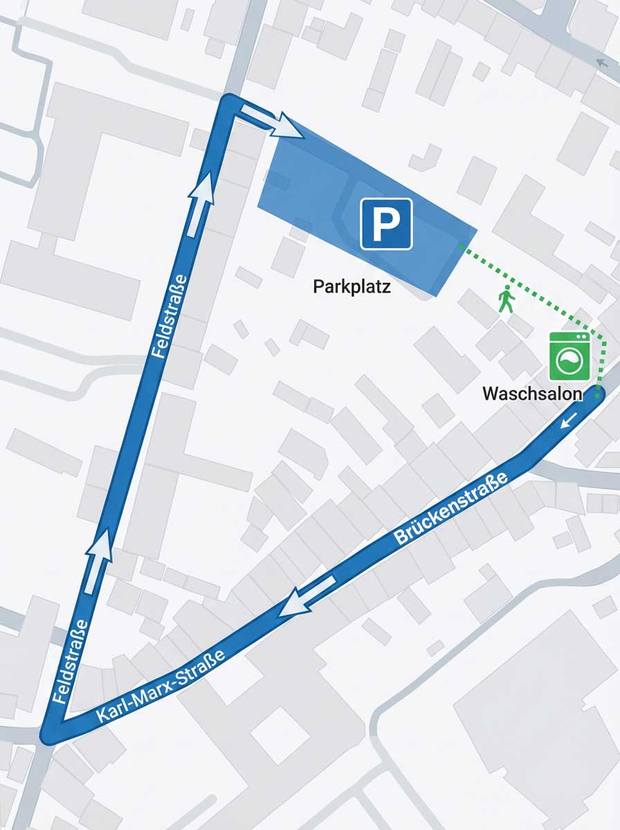 Route & walking path